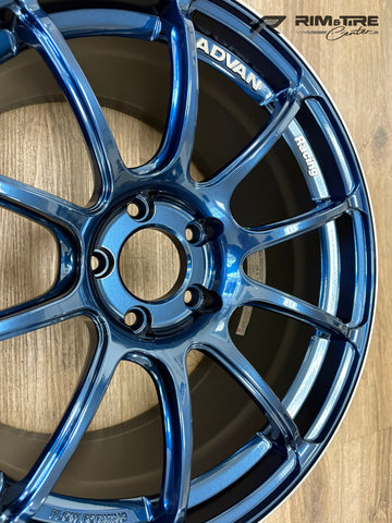 Advan RZII 18x9.5 +45 5x114.3 Racing Indigo Blue (Set of 4) YAZ8J45EE