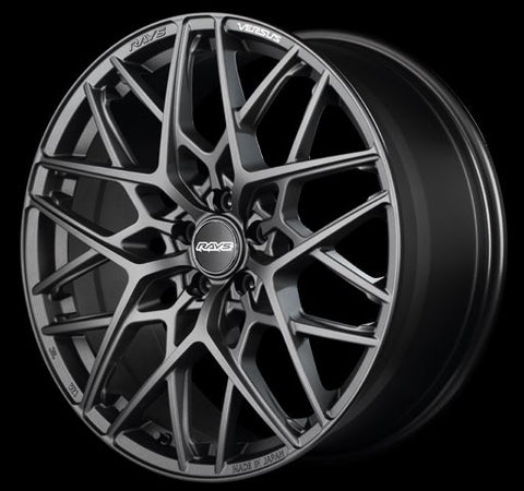 Rays Versus VV21S 18x9.5 +45 5x120 Matte Super Dark Gunmetal (Set of 4) WT1X45WA8J